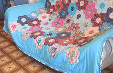 Лоскутное одеяло «Бабушкин сад»